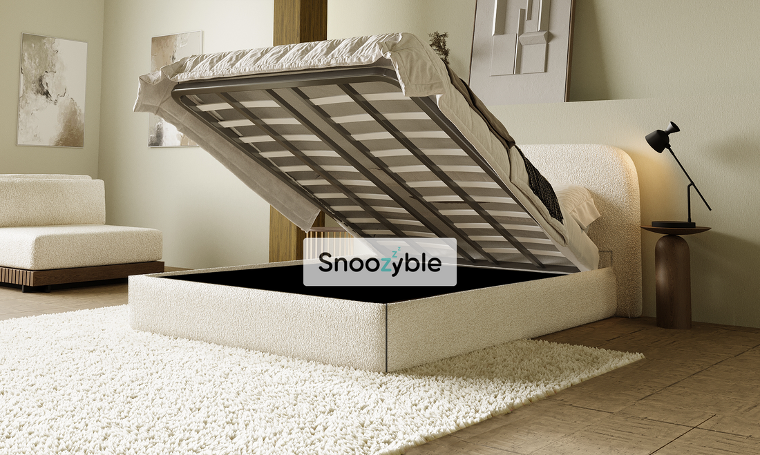 Kingston Cream Teddy Boucle Bed