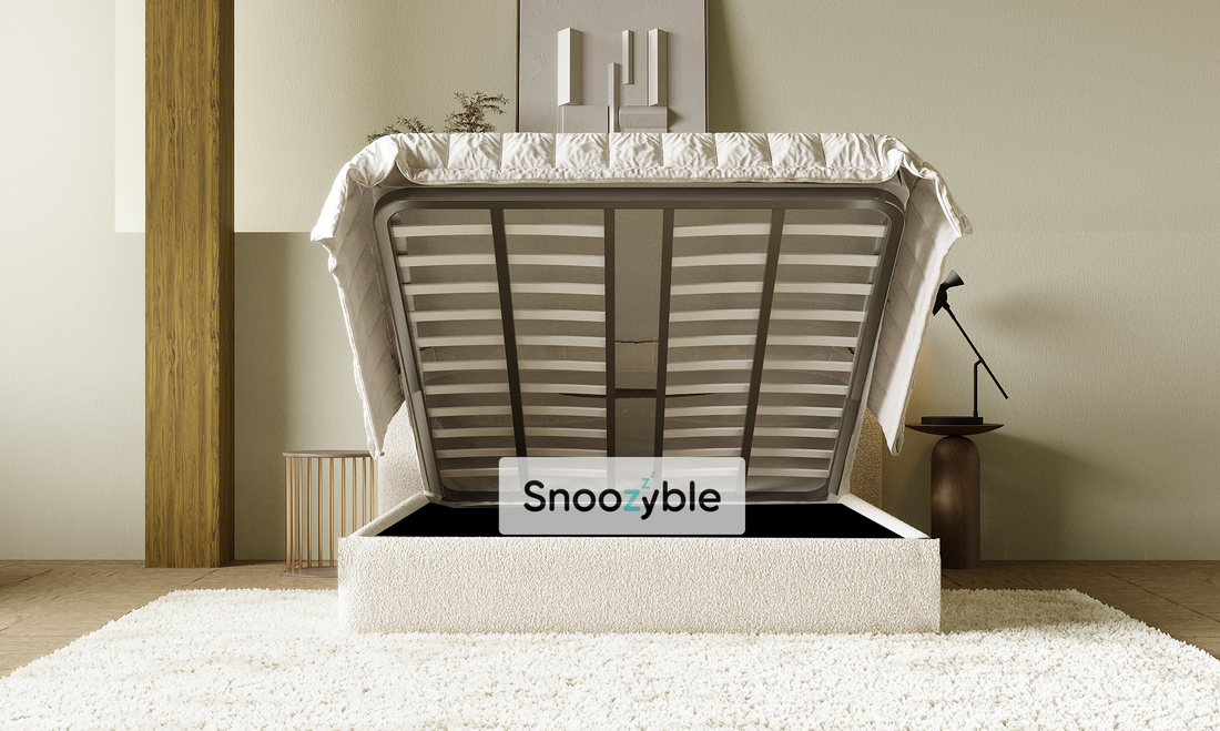 Kingston Cream Teddy Boucle Bed