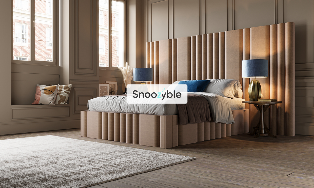 Extended online headboard bed